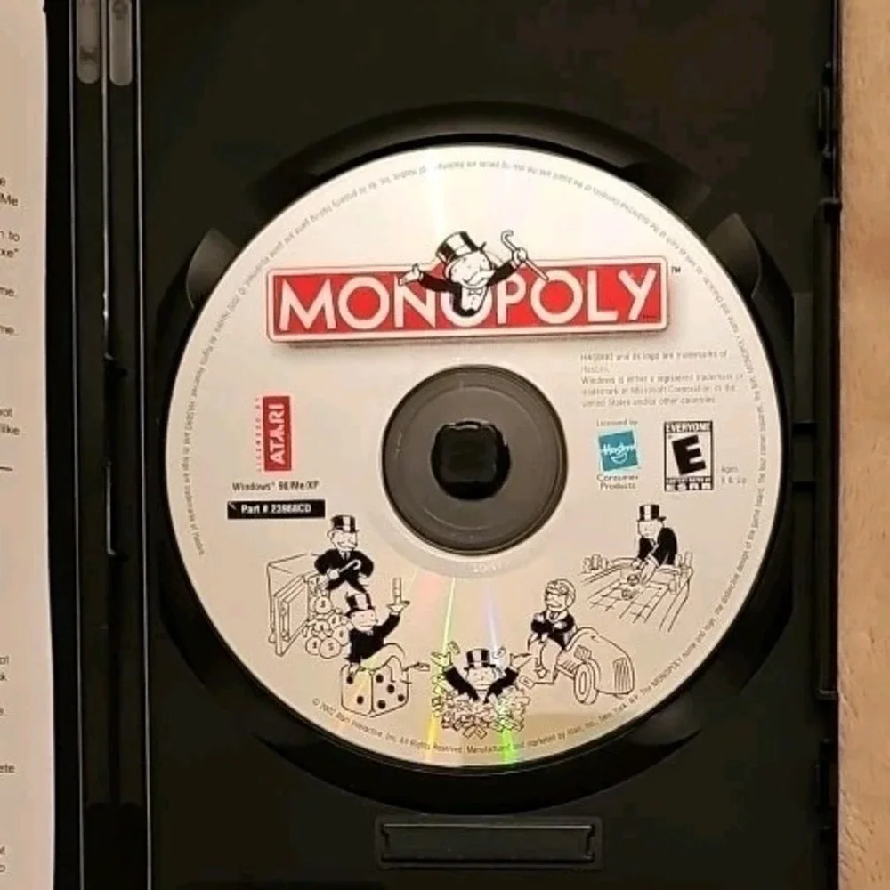 Monopoly and Scrabble PC Game (Microsoft Windows PC) Pre-Owned